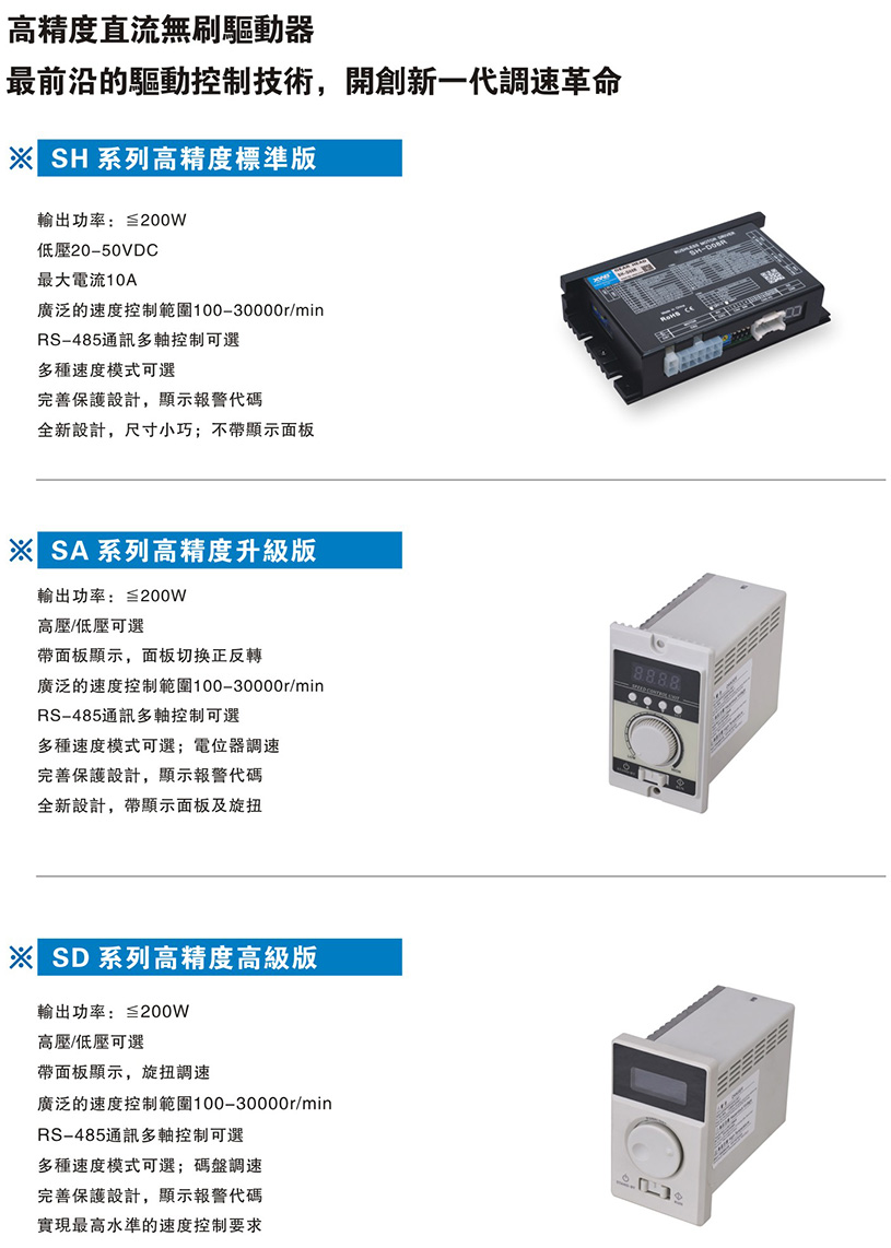 高精密直流無刷驅(qū)動(dòng)器